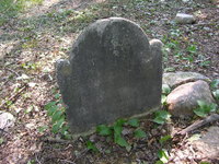 Leonard Cemetery Tombstone - Feakes Map Row A, No. 1