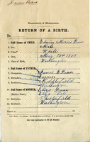Birth certificate: Edwin Morris Pease, May 13, 1868