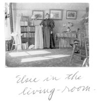 Elsie Bartlett in the Living Room