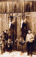 William Corbett and James Corbett deer hunting