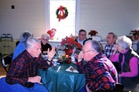 Charlie Baker, Bea and Dick Smith, Courtland and Joan Higgins, Bev and Grant Bowman